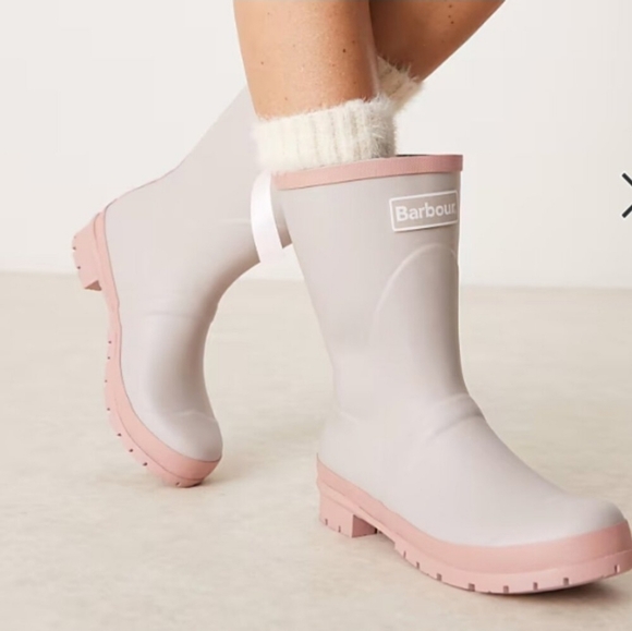 Barbour Shoes - 🔹️BARBOUR 🔹️Waterproof Banbury Mid Calf Storm Boots of white for women